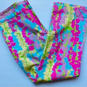 LILLY PULITZER Crop Sz 6 Floral Pants